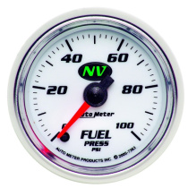 Bränsletrycksmätare 52mm 100PSI (Digital Stepper-motor) NV